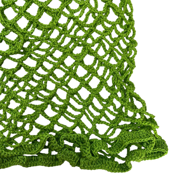 Coco Green Crochet Mini Skirt